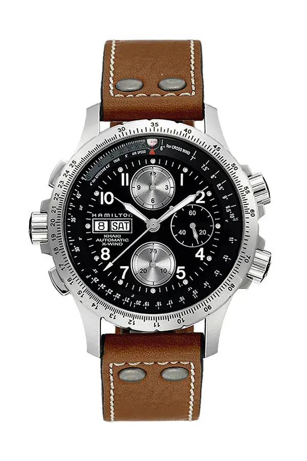 Hamilton Khaki Luftfahrt X-Wind Auto Chtono H77616533