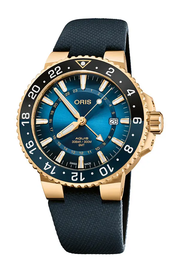 Oris Carysfort Reef Gold Limitierte Auflage 01 798 7754 6185-Set