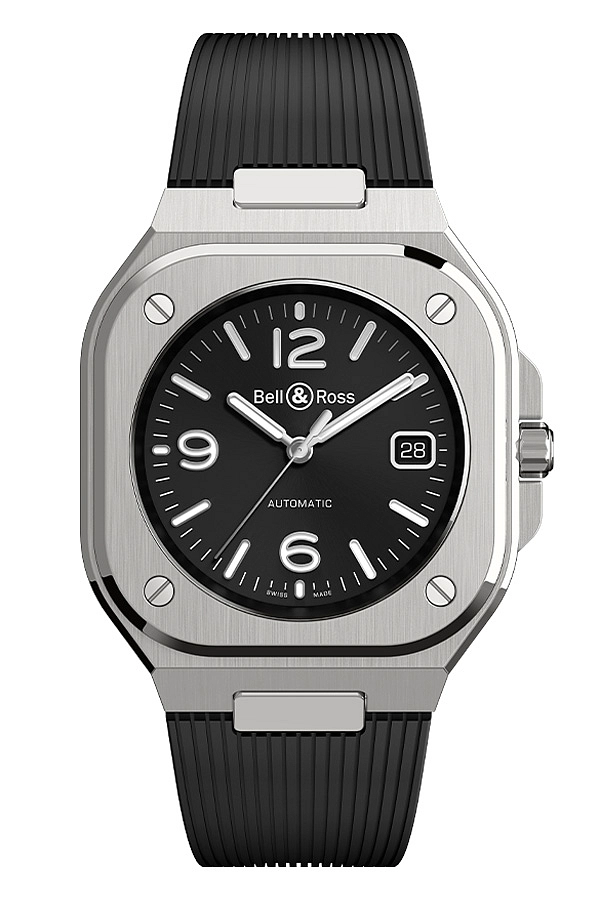 Bell & Ross BR 05 Schwarzer Stahl BR05A-BL-ST/SRB
