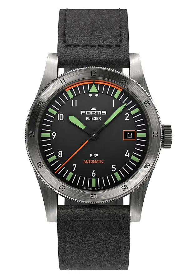 Fortis Flieger F-39 Automatik am Fliegerarmband F4220006