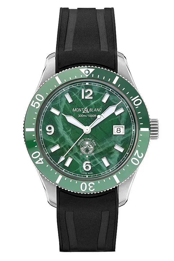 Montblanc 1858 Eiskaltes Meer Automatik Datum 129765