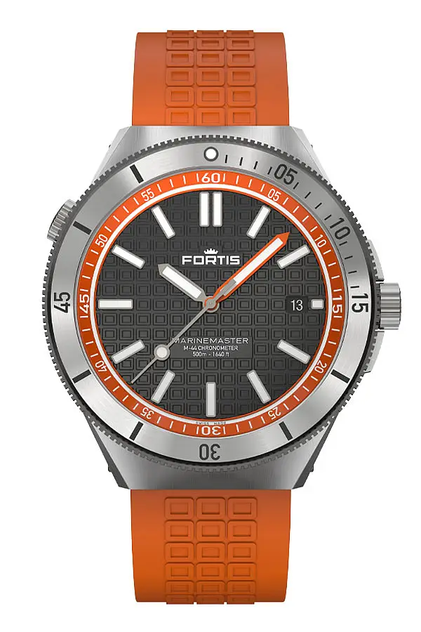 Fortis Marinemaster M-44 Amber Orange auf Horizon F8120013