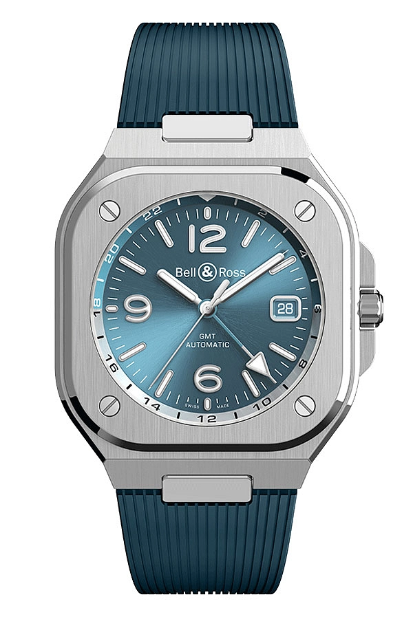 Bell & Ross BR 05 GMT Himmelblau BR05G-PB-ST/SRB
