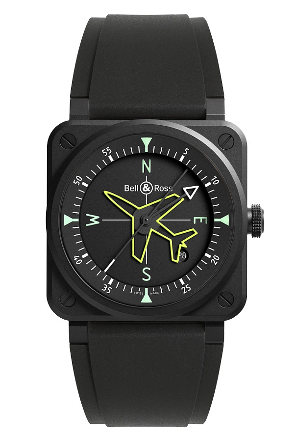 Bell & Ross BR 03 Kreiselkompass BR03A-CPS-CE/SRB