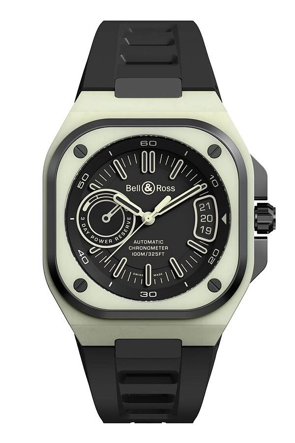Bell & Ross BR-X5 Grüner Lum BRX5R-LUM-TC/SRB