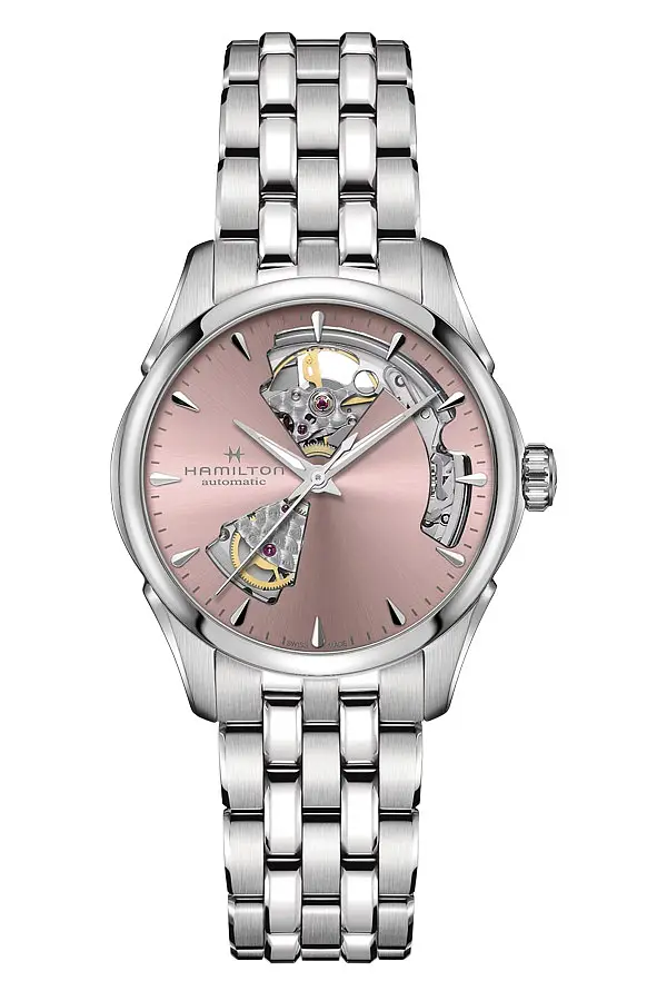 Hamilton Jazzmaster Open Heart Lady Auto H32215170