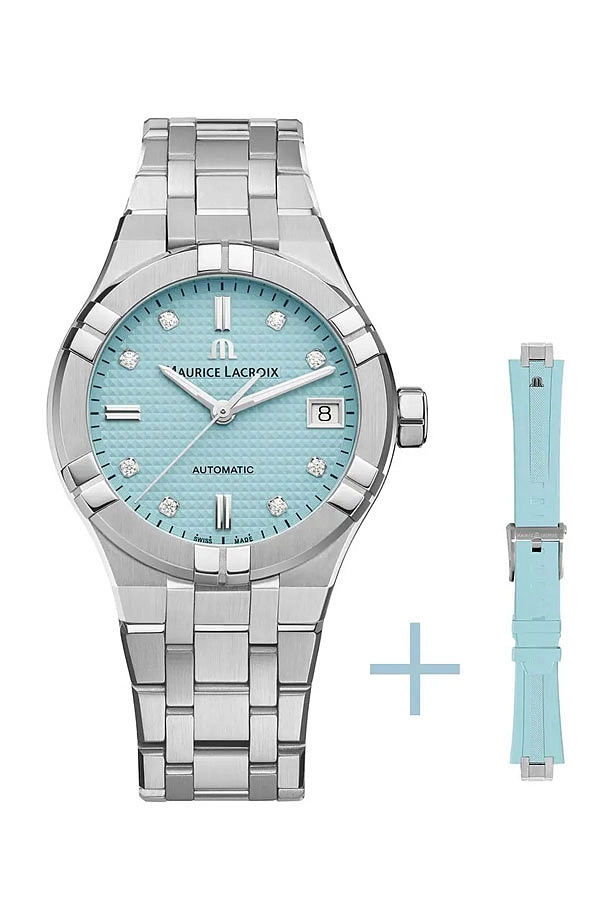 Maurice Lacroix Aikon Limitierte Sommerausgabe 35mm AI6006-SS00F-451-C
