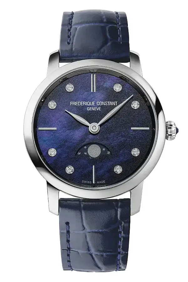 Frederique Constant Slimline Damen Mondphase FC-206MPND1S6