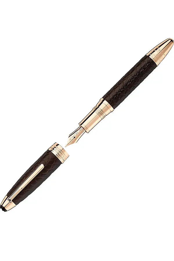 Montblanc Great Masters Exotic Brown Alligator Füllfederhalter 119693