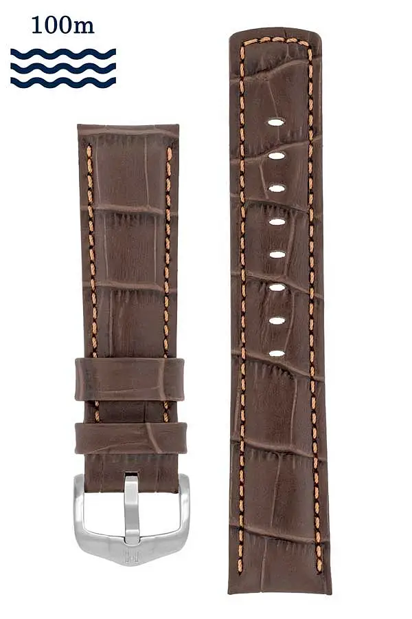Hirsch Strap Grand Duke L 02528010-2-22