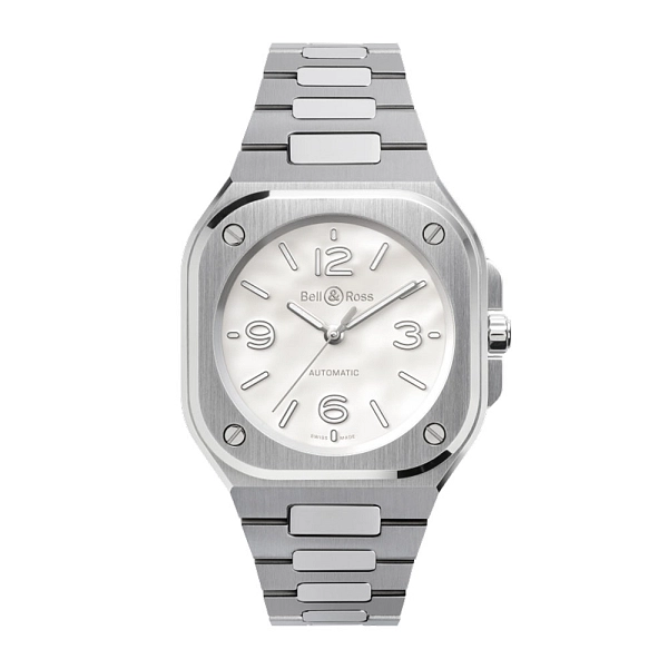 Bell & Ross Br-05 36mm Perlmutt Stahl BR05A-S-MP-ST/SST