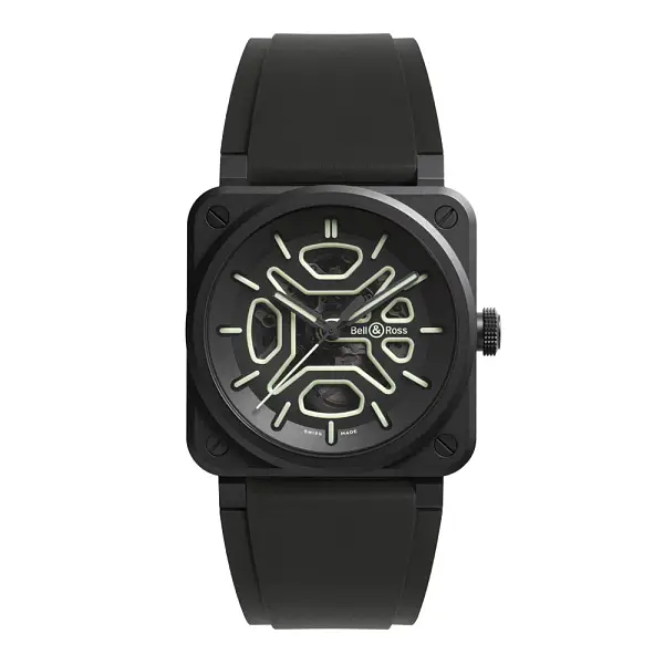 Bell & Ross BR-03 Skelett Lum Keramik BR03A-LM-SKCE/SRB