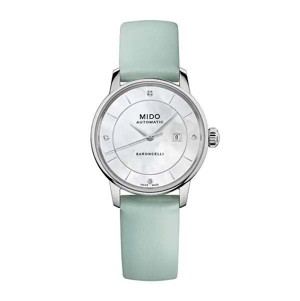Mido Baroncelli Unterschrift Dame Farben M037.207.16.106.00