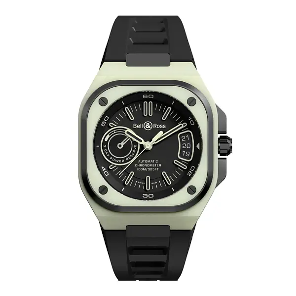 Bell & Ross BR-X5 Grüner Lum BRX5R-LUM-TC/SRB
