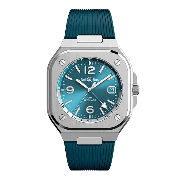 Bell & Ross BR 05 GMT Himmelblau BR05G-PB-ST/SRB