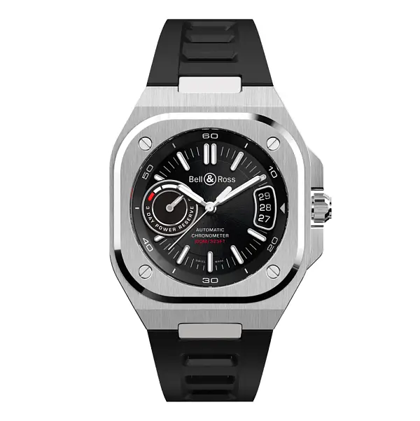 Bell & Ross BR-X5 Schwarzer Stahl BRX5R-BL-ST/SRB