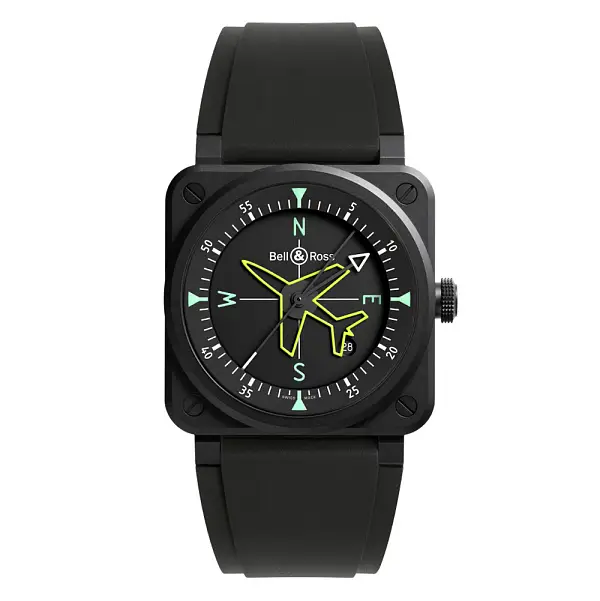 Bell & Ross BR 03 Kreiselkompass BR03A-CPS-CE/SRB