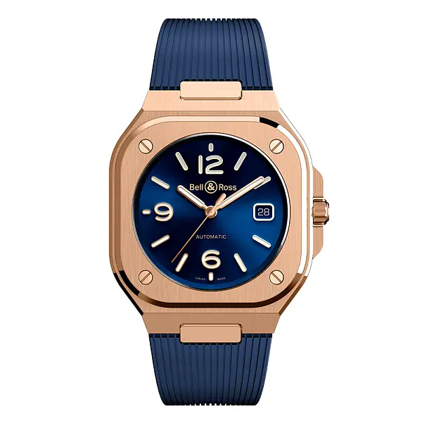 Bell & Ross BR 05 Blau Gold BR05A-BLU-PG/SRB
