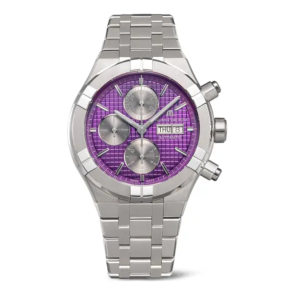 Maurice Lacroix Aikon Automatik Chronograph aus Titan AI6038-TT032-430-1