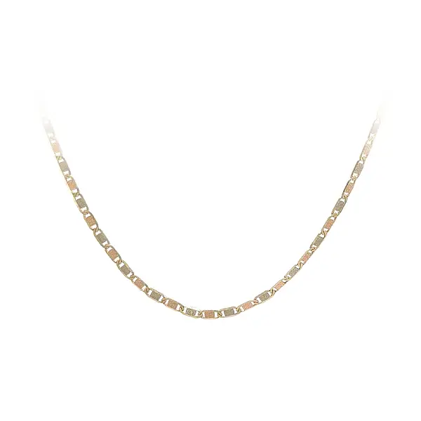 Zweifarbige Razor-Gliederkette