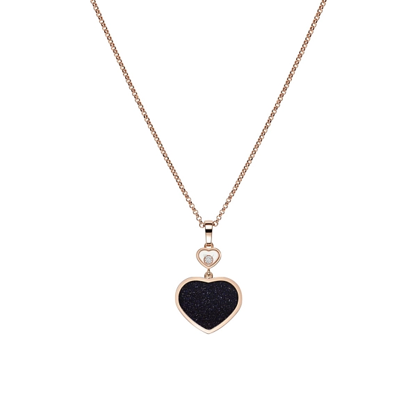 Gold-Anhänger Chopard Happy Hearts 797482-5510