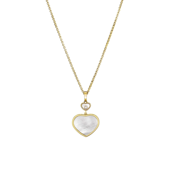 Gold-Anhänger Chopard Happy Hearts 797482-0301