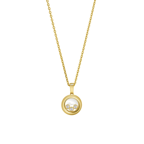 Gold-Anhänger Chopard Happy Diamonds 79A018-0001