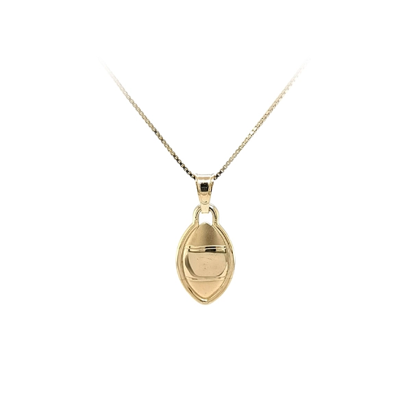 Gold-Anhängerplatte für Gravur