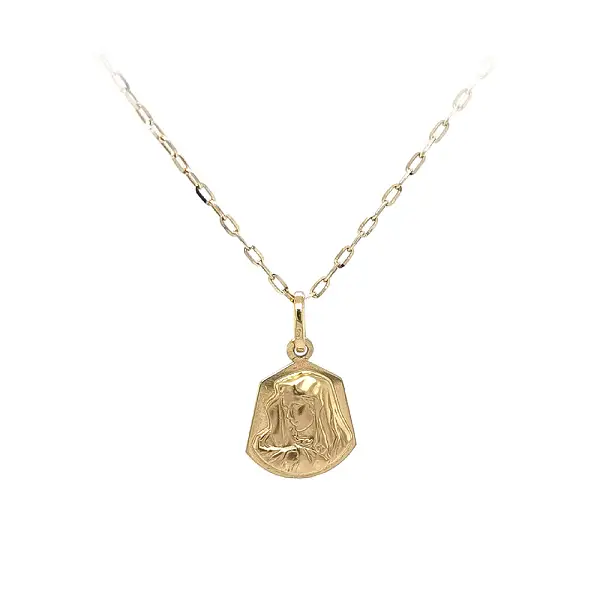 Gold-Anhänger Madonna Jungfrau Maria