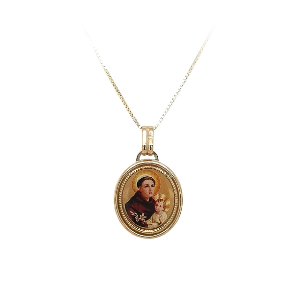 Gold-Anhänger Medonka St. Antonius