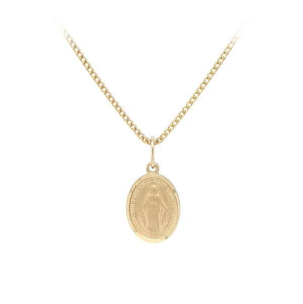 Gold-Anhänger Madonna Jungfrau Maria