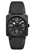 Bell & Ross Schwarz Matt BR0392-BL-CE