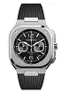 Bell & Ross BR 05 Chrono Schwarzer Stahl BR05C-BL-ST/SRB
