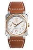 Bell & Ross BR 03 Weißer Stahl & Gold BR03A-WH-STPG/SCA