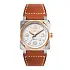 Bell & Ross BR 03 Weißer Stahl & Gold BR03A-WH-STPG/SCA