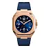 Bell & Ross BR 05 Blau Gold BR05A-BLU-PG/SRB