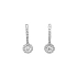 Gold-Ohrringe mit Diamanten