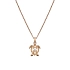 Gold Chopard Happy Diamonds Schildkröte Halskette 79A187-5001