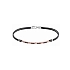 Goldenes Herrenarmband Zancan mit schwarzen Diamanten