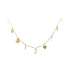 Gold Damen Halskette Herzen