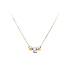 Halskette mit Zirkonias in Gold