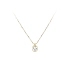 Gold-Halskette mit Zirkon