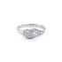 Ring mit Zirkonen aus Weißgold