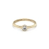 Gold Verlobungsring mit Zirkon