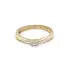 Gold Verlobungsring mit Zirkon