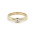 Gold Verlobungsring mit Zirkon