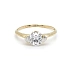 Gold Verlobungsring mit Zirkon