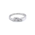 Ring mit Zirkonen aus Weißgold