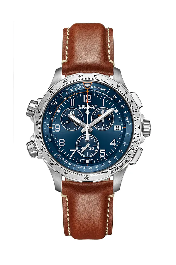 Hamilton Khaki Luftfahrt X-Wind GMT Chrono Quarz H77922541