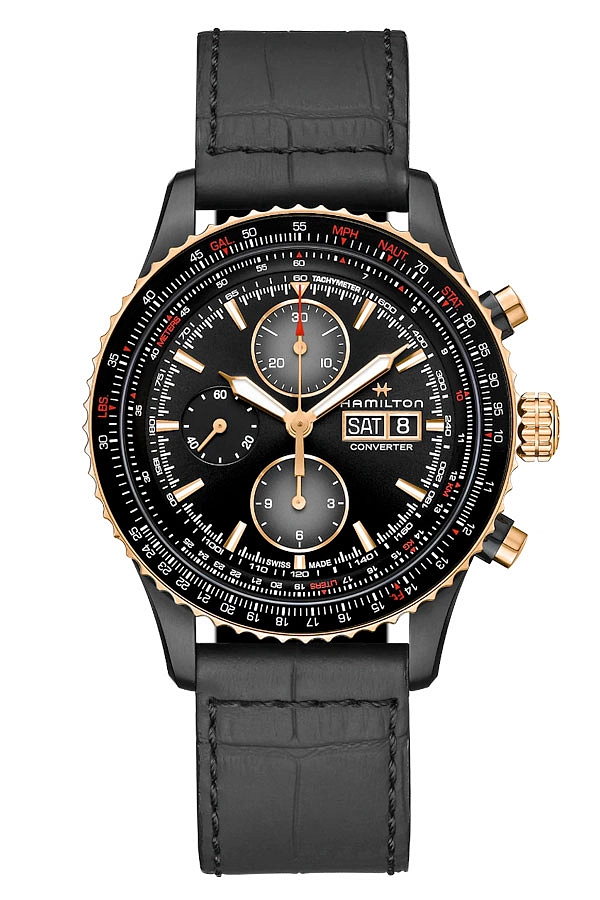 Hamilton Khaki Luftfahrt Konverter Auto Chrono H76736730